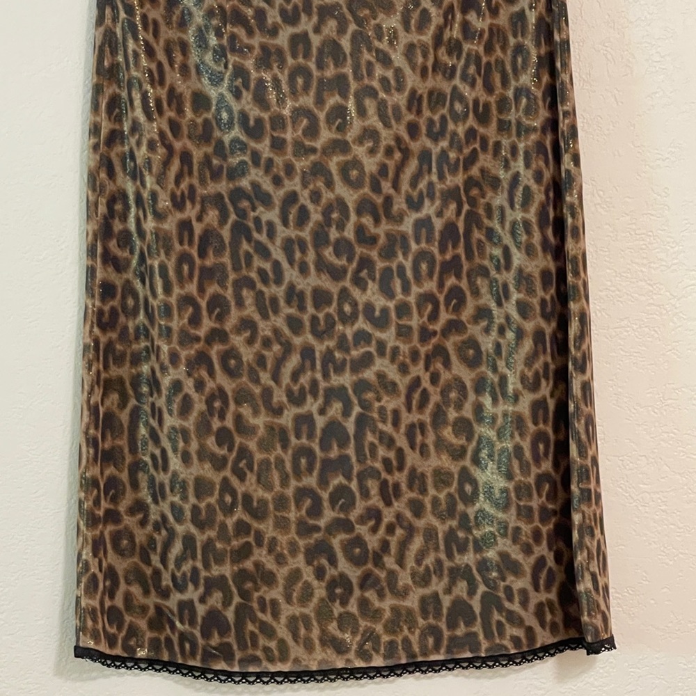 Express Leopard Print Skirt - image 3